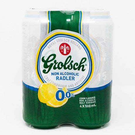 Grolsch Non Alcoholic Radler, Radler non alcoholic beer - Walmart.ca