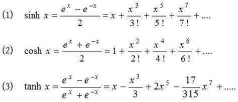 Expansion of hyperbolic functions Archives - CBSE Library