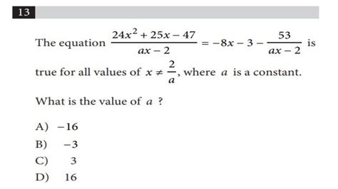 Sat Math No Calculator