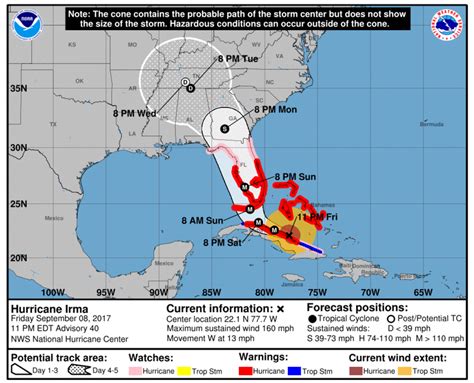 National Hurricane Center - 11:00 PM Advisory : TropicalWeather