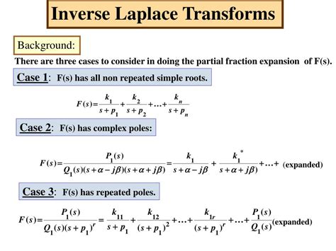 PPT - The Inverse Laplace Transform PowerPoint Presentation, free download - ID:398267