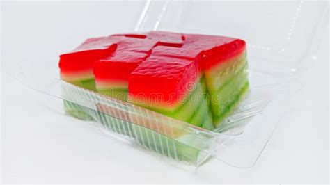 Close-up Photo of Kue Lapis on White Background. Stock Image - Image of cuisine, background ...