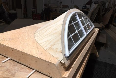 Custom Barrel Eyebrow Window Dormer True-Through Application | Roof ...