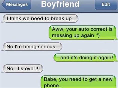 20 Hilarious Break Up Texts | Team Jimmy Joe