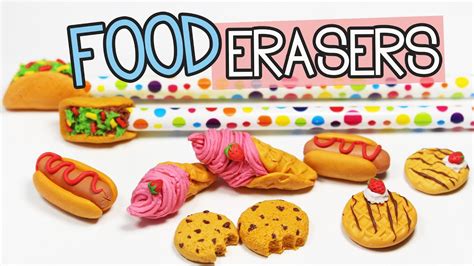 DIY Erasers - Make Your Own Food Erasers! Creatibles DIY Eraser Kit ...