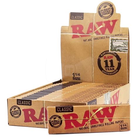 RAW Classic 1 1/4 Rolling Papers – Vape Central Group