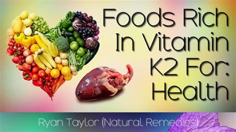 Foods Rich in: Vitamin K2 | Vitamin k2, Vitamin a foods, Healthy food choices