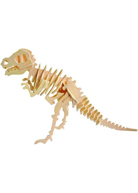 T-Rex - 3D Wooden Puzzle. - Toy Sense