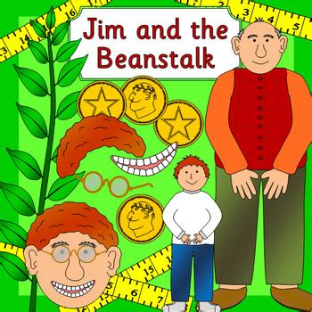 Jim and the Beanstalk book study pack- growing, measurement | TPT