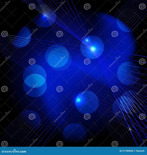 Blue Tech Abstract Background. Stock Vector - Illustration of shiny, blue: 21700960