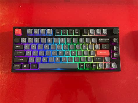 Custom 75% RGB Keyboard, Computers & Tech, Parts & Accessories, Computer Keyboard on Carousell