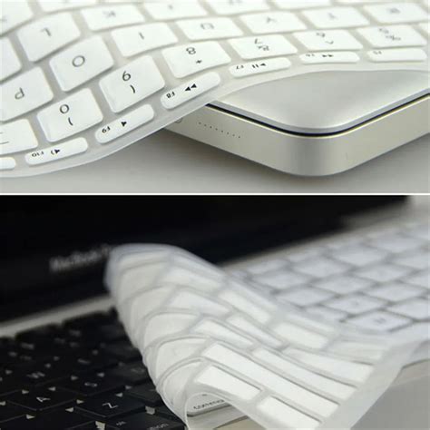 Aliexpress.com : Buy Laptop Keyboard Cover White Silicone Keyboard Skin Cover For Apple Macbook ...