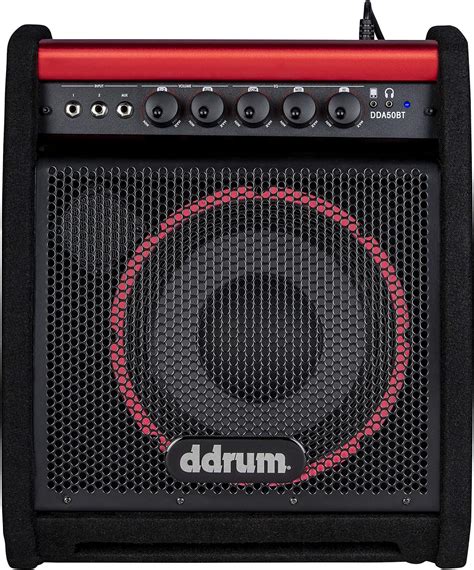 Amazon.com: ddrum DDA50 BT 50 Watt Electronic Percussion Amp with ...