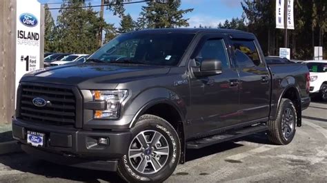 2017 Ford F-150 XLT Sport 302A V8 SuperCrew Review - Island F - YouTube