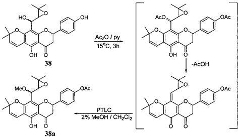 Scheme 2. Proposed mechanism for the formation of methoxy derivative 38a. | Download Scientific ...