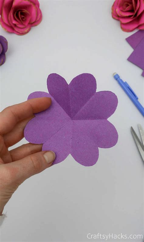 Paper Flowers Making Step By Pdf | Best Flower Site