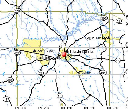 Philadelphia, Mississippi (MS 39350) profile: population, maps, real ...