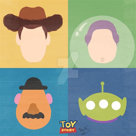 Toy Story - Minimalist Poster by raquelsegal on DeviantArt Toy Story ...