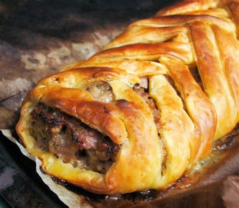 Sausage Plait with Sage and Onion (Picnic Pie) | Recipe