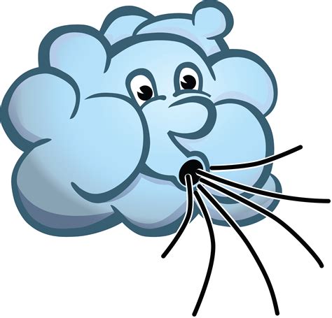 Blowing Cloud Clipart