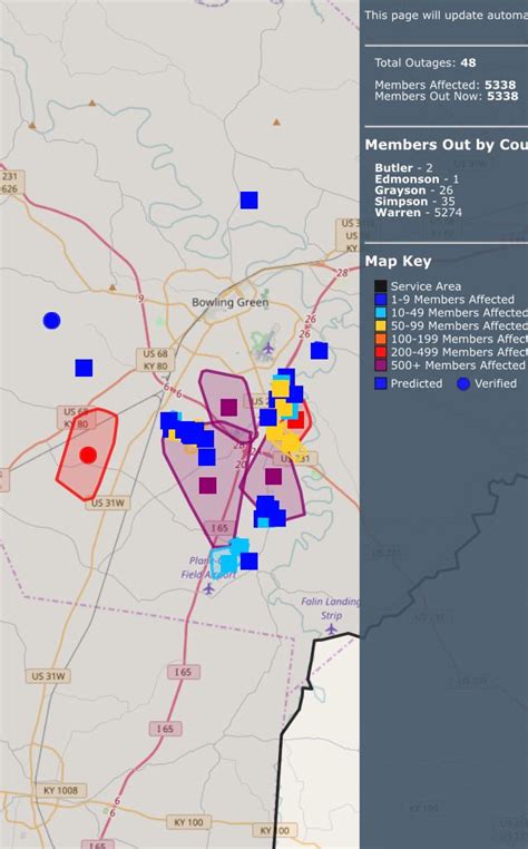 Wrecc Power Outage Map - Living Room Design 2020