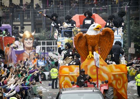 Annual Mardi Gras Parade Held In New Orleans