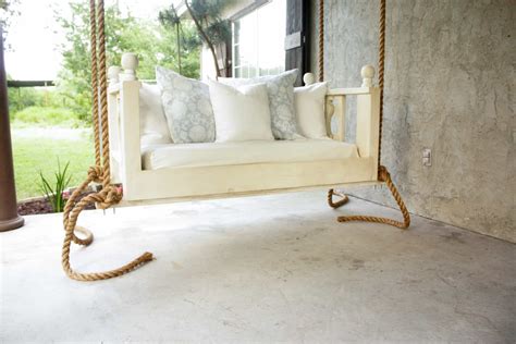 DIY Porch Bed Swing – The Inspired Workshop