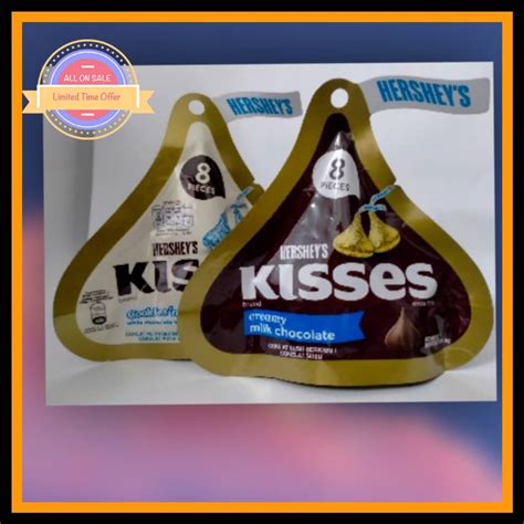 HERSHEY"S KISSES 8PCS....AUTHENTIC CHOCOLATE | Shopee Malaysia