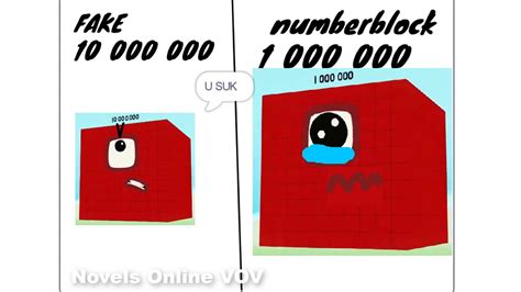 Numberblocks - Fanmade Numberblocks | Number blocks 1000000 Remix - YouTube