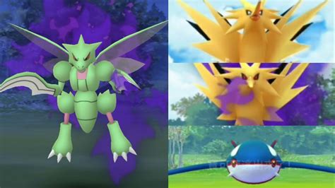 shiny Shadow pokemon scyther！and7thfield research Kyogre,Zapdos...Shadow Zapdos giovanni pokemon ...