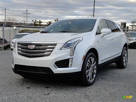 Crystal White Tricoat 2017 Cadillac XT5 Premium Luxury Exterior Photo ...