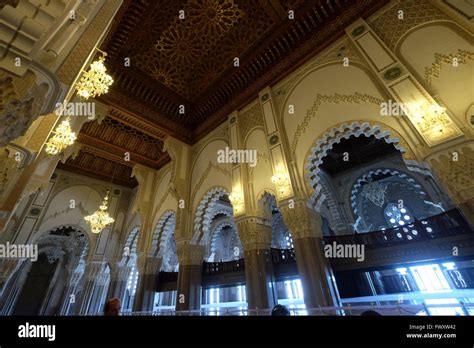 Interior of the Koutoubia Mosque, Marrakesh, Morocco Stock Photo - Alamy