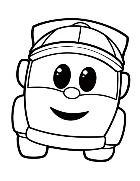 Leo the Truck coloring pages - ColoringLib