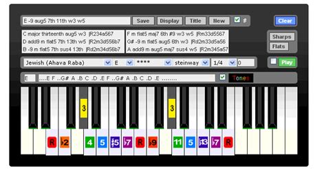 Pocket Piano Chord Name Finder with Sound