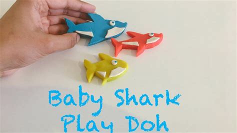 Baby Shark Play Doh Surprises - Stop Motion - YouTube