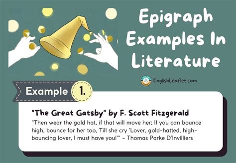 7 Epigraph Examples In Literature - EnglishLeaflet