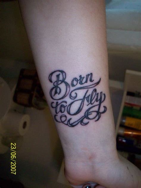 Born To Fly Tattoo by ShaesTattooedHeart on DeviantArt