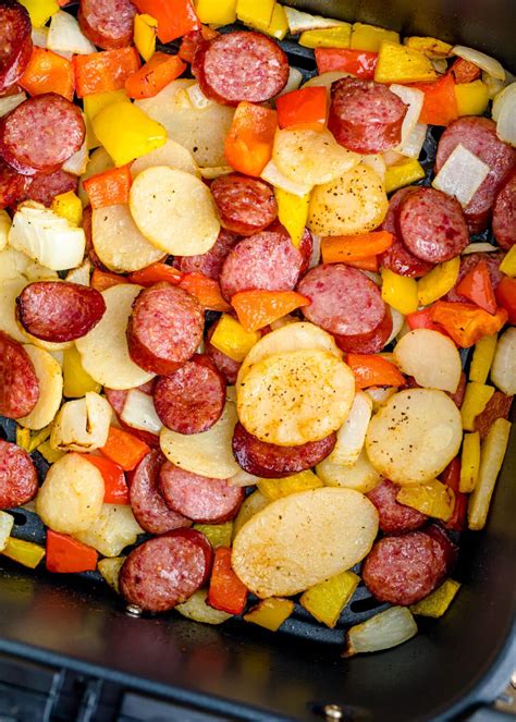 Air Fryer Kielbasa and Potatoes - My Air Fryer Kitchen