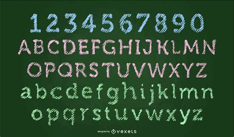 Scribble Font Vector Download