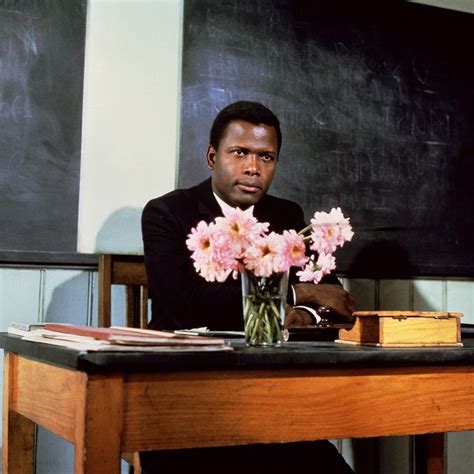 Sidney Poitier in TO SIR, WITH LOVE ('67) | Old hollywood actors ...