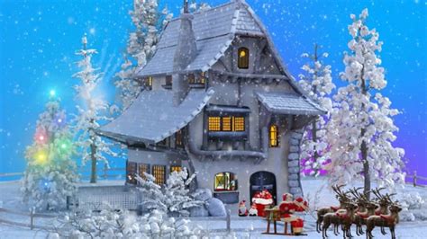 Christmas, Cottage, Snow. Free Stock Video - Pixabay