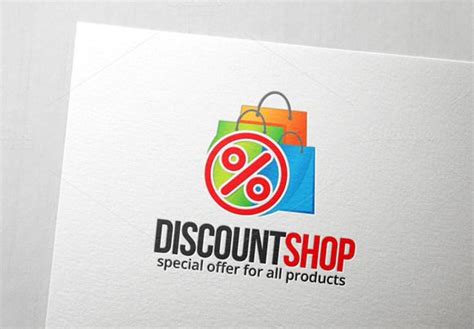 Discount Shop Logo | Shop logo, Logo templates, ? logo