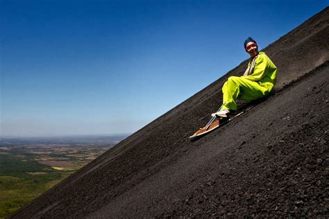 Volcano Boarding Is Just Slightly Insane