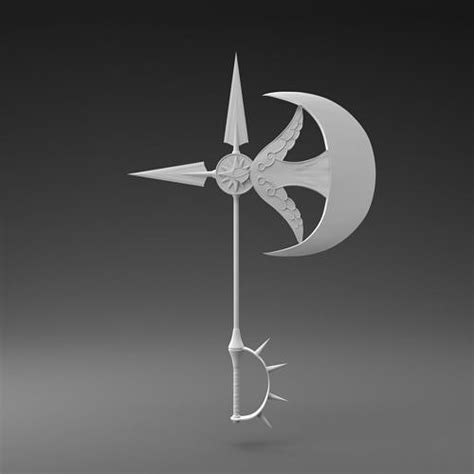 Escanor Divine Axe Rhitta 3D model 3D printable | CGTrader