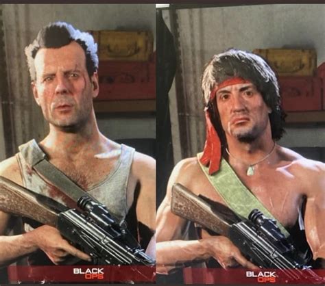 Call of Duty : Black Ops Cold War et Warzone : Rambo et John McClane en mouvement | Xbox One ...