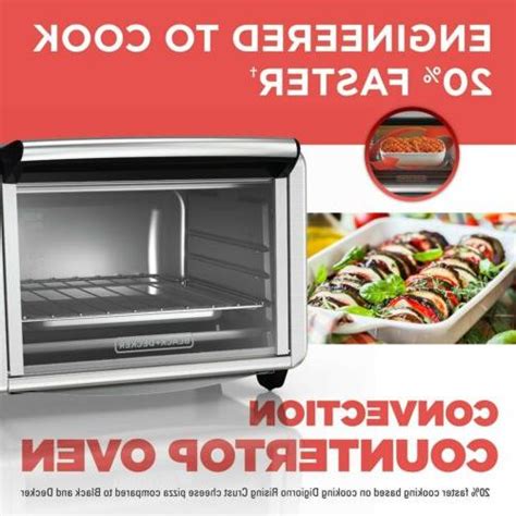 1500W black and decker Kitchen Convection Countertop Oven