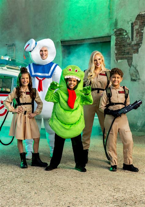 Kid's Ghostbusters Slimer Costume Tunic With Gloves