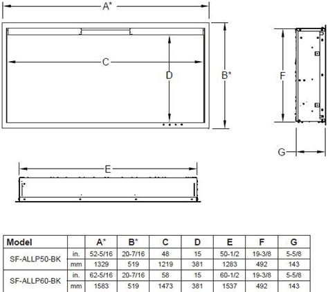 SimpliFire Allusion Platinum Electric Fireplace – Fireplacepro