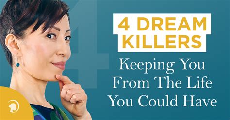 The 4 Biggest Dream Career Killers and the Steps to Overcome Them