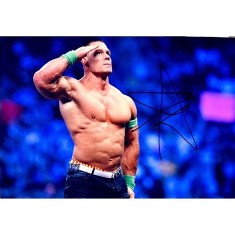 Autograph Signed John Cena Photo